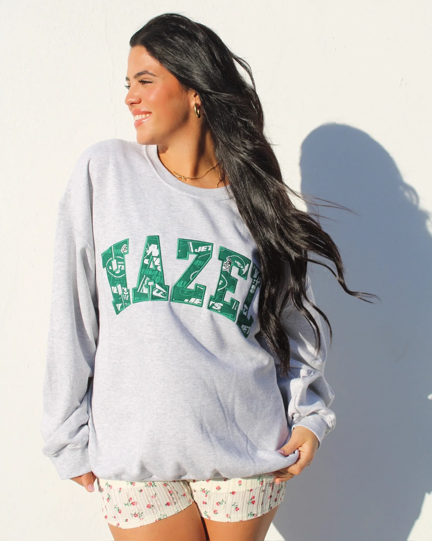 HB Jets Football Crewneck