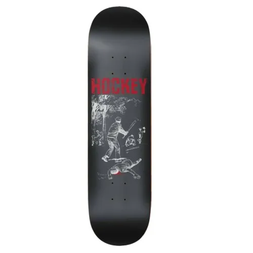 Hockey Baseball Skate Deck Graphite