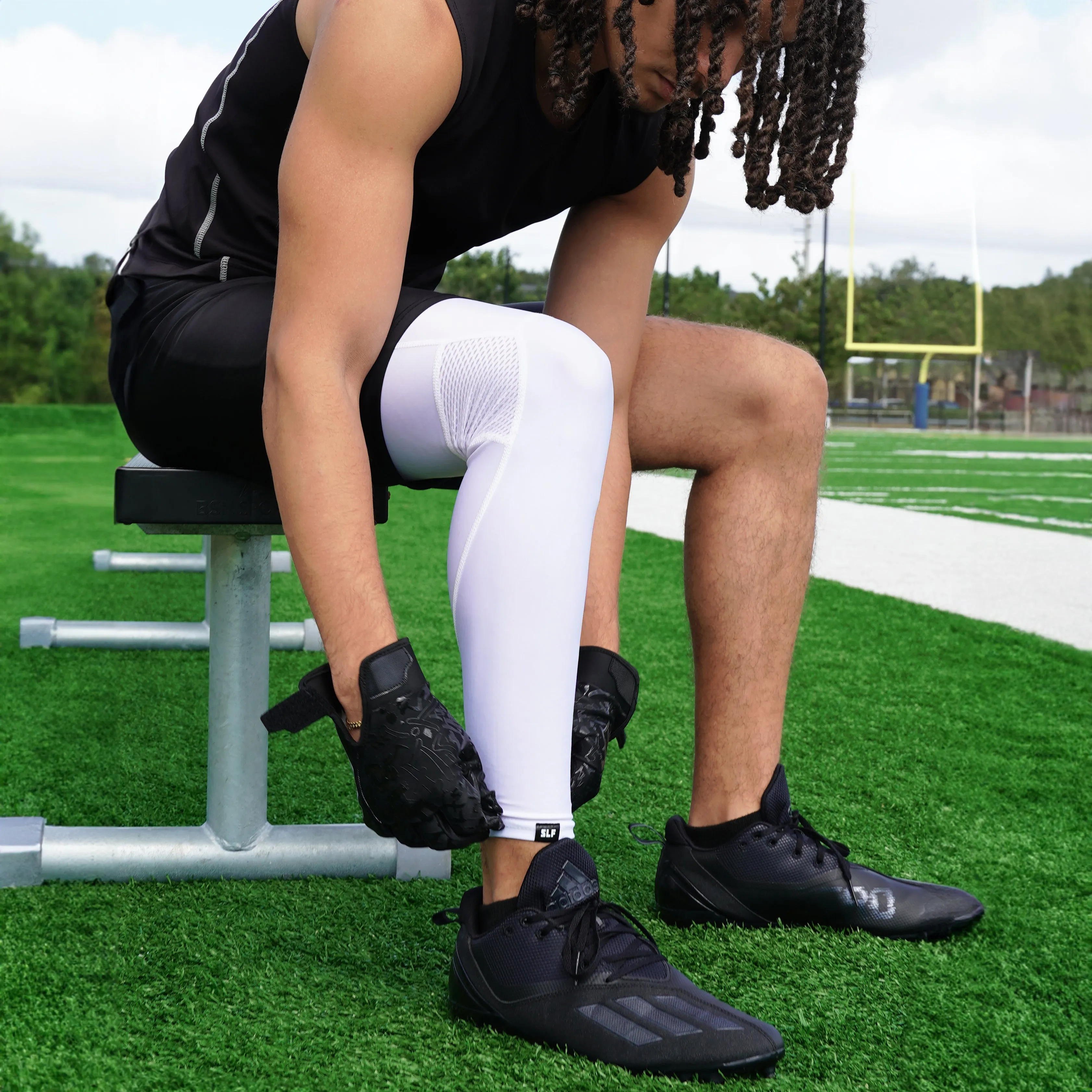 Hue Blue Football Pro Leg Sleeve