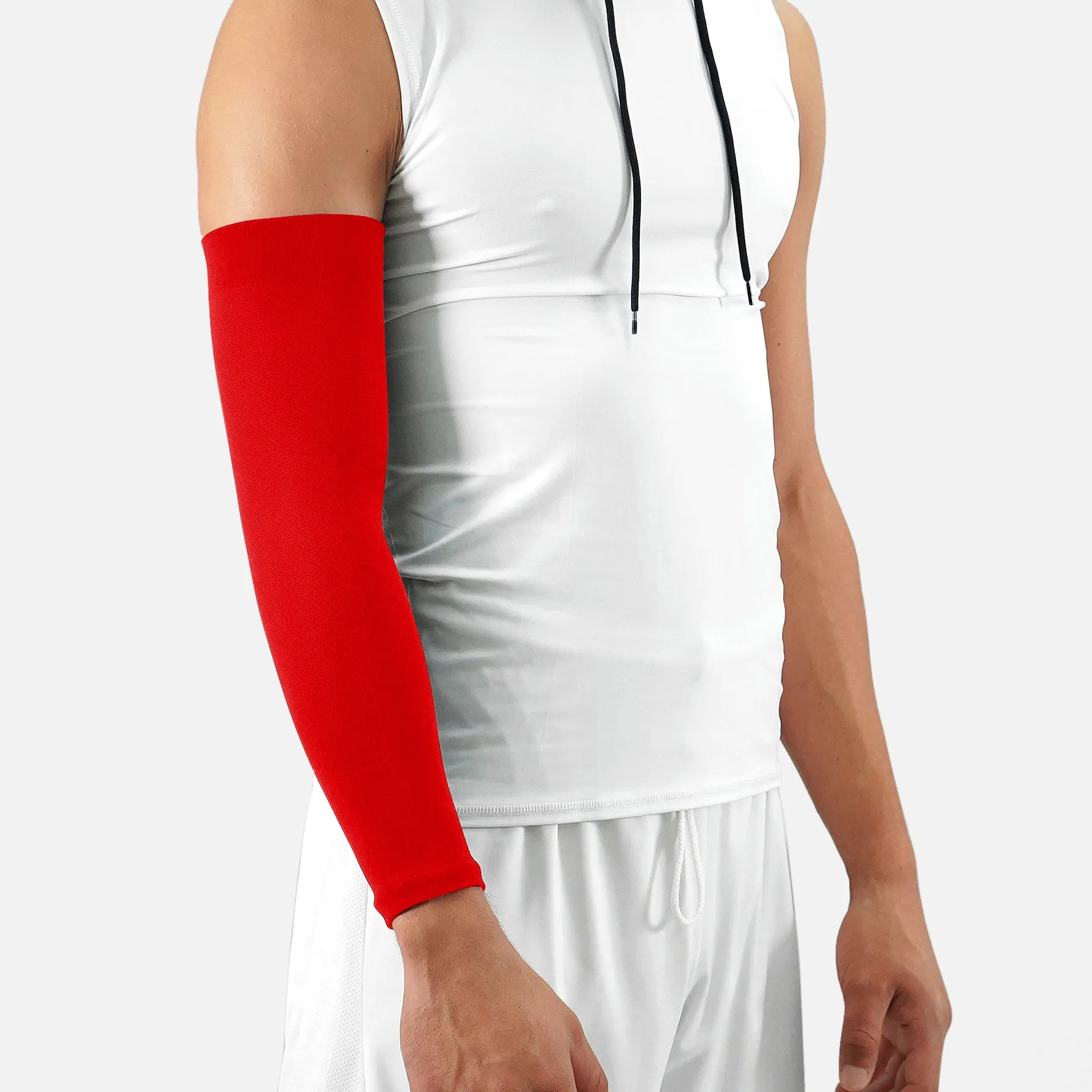 Hue Red One Size Fits All Basketball Arm Sleeve