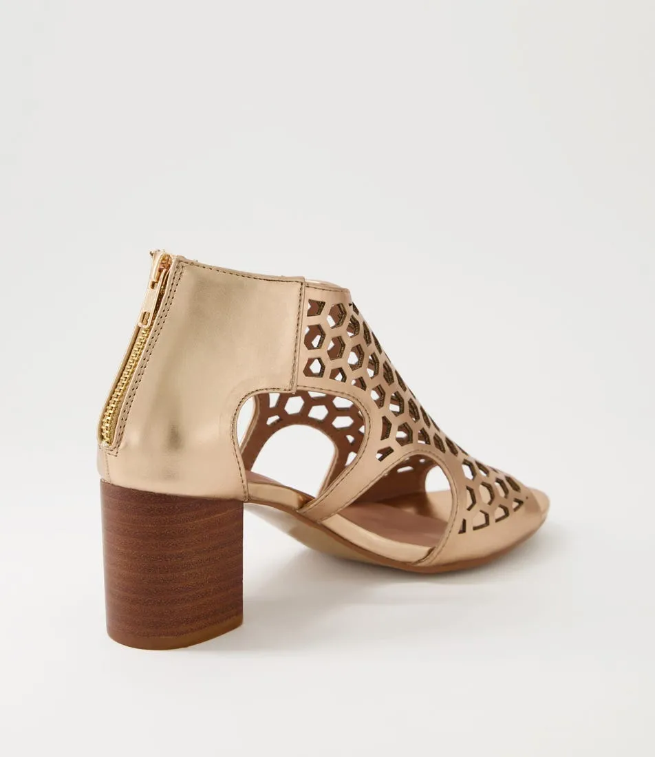 I LOVE BILLY Bettee Rose Gold Sandals