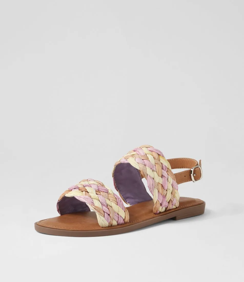 I LOVE BILLY Earthleen Lilac Multi Sandals