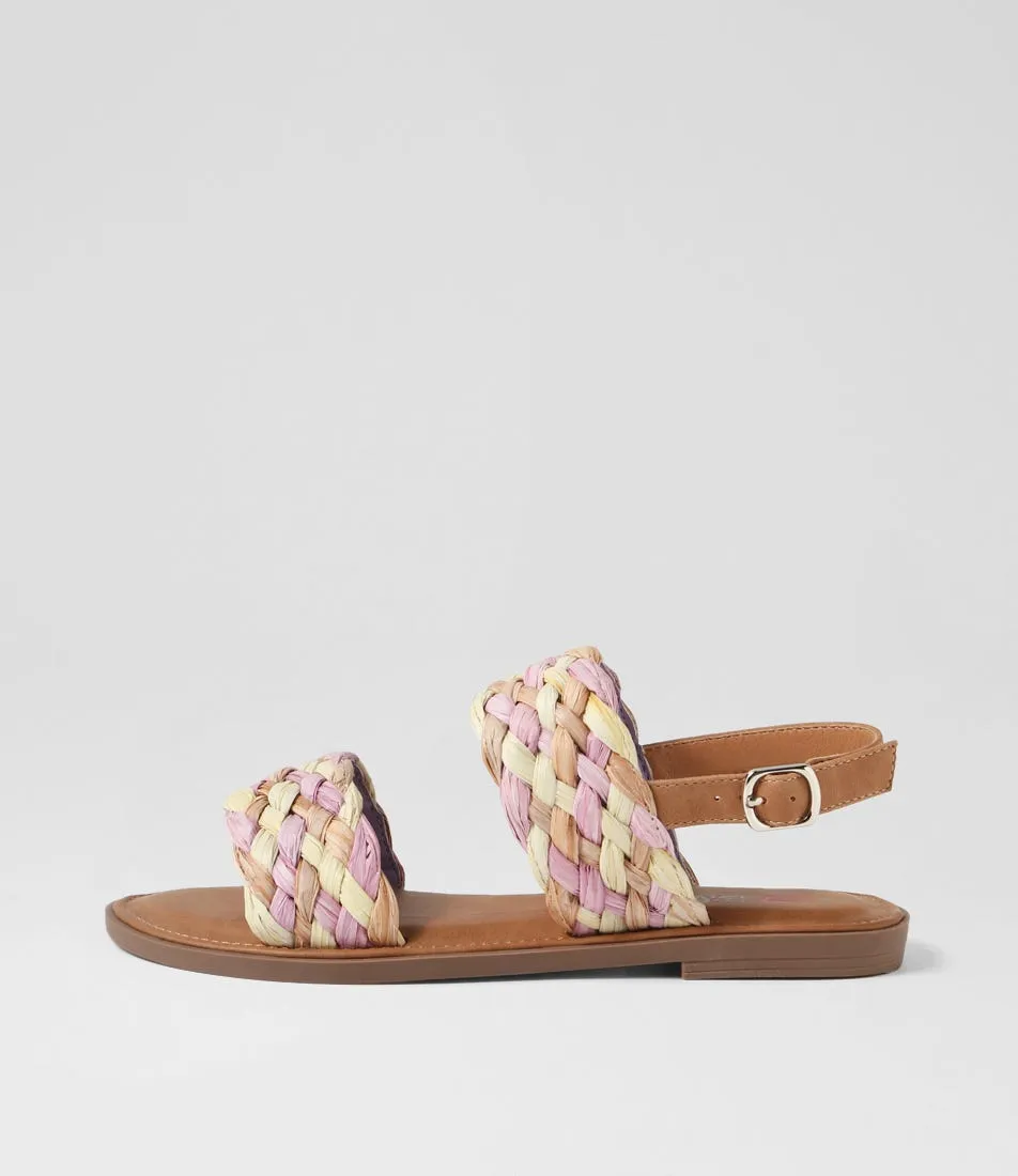 I LOVE BILLY Earthleen Lilac Multi Sandals