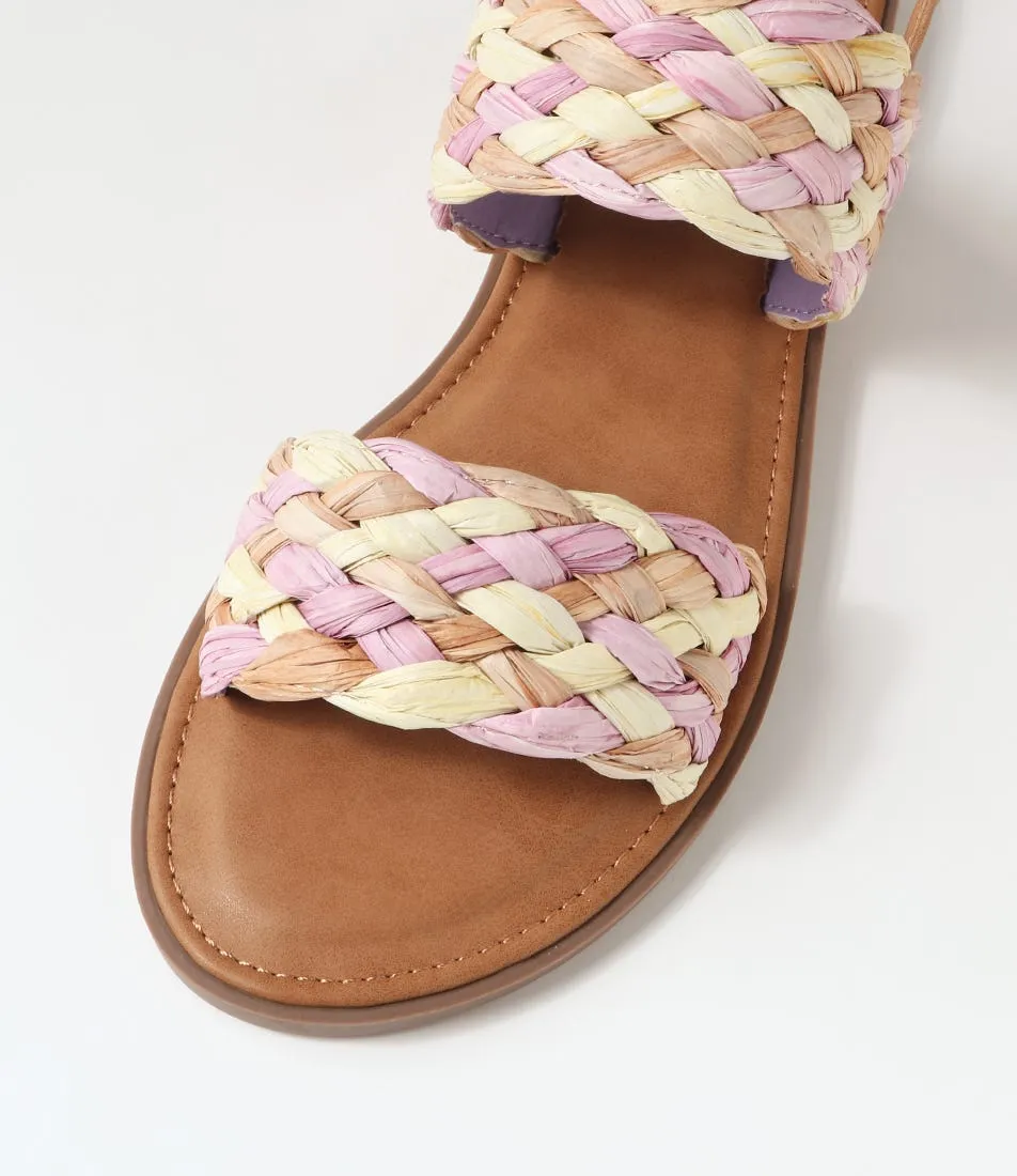 I LOVE BILLY Earthleen Lilac Multi Sandals