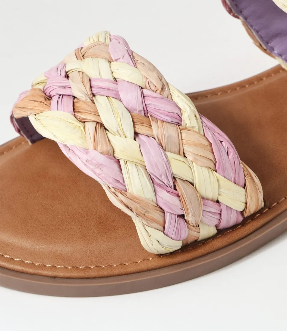 I LOVE BILLY Earthleen Lilac Multi Sandals