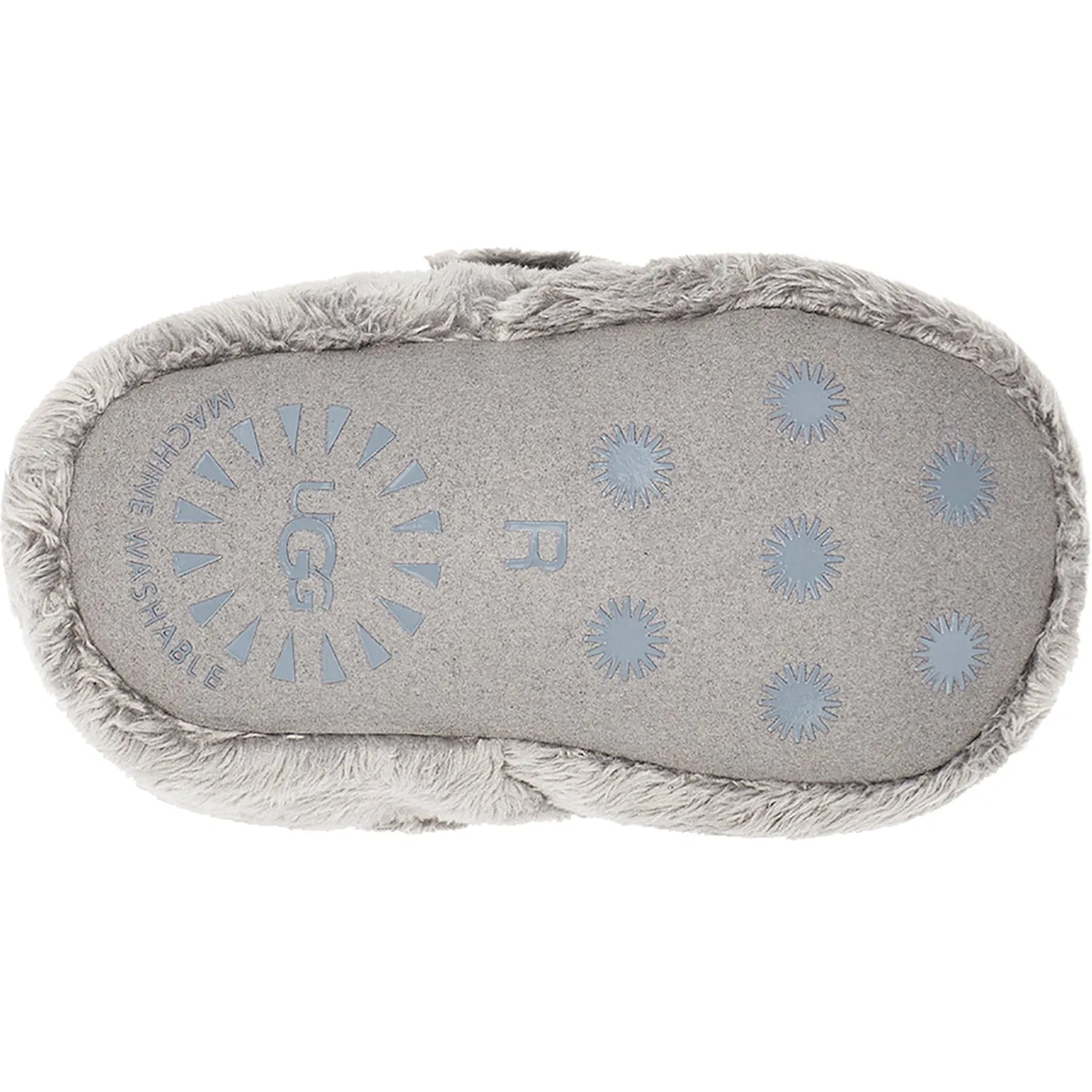 Infants' UGG Bixbee Bootie And Lovey Blanket Charcoal