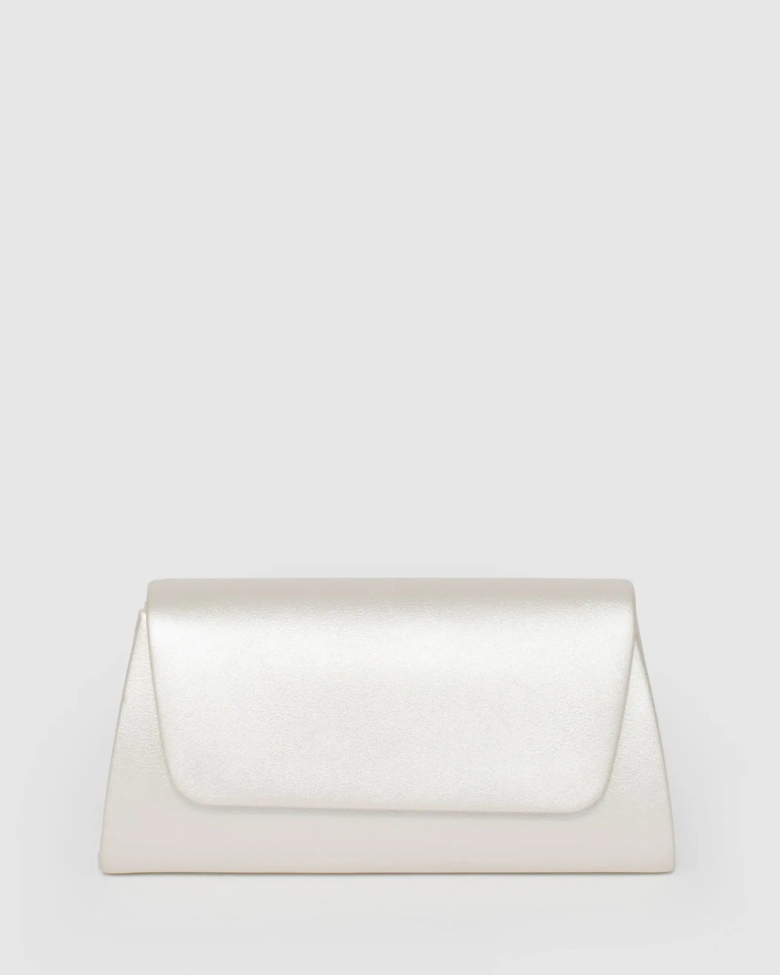 Ivory Leaha Evening Clutch Bag