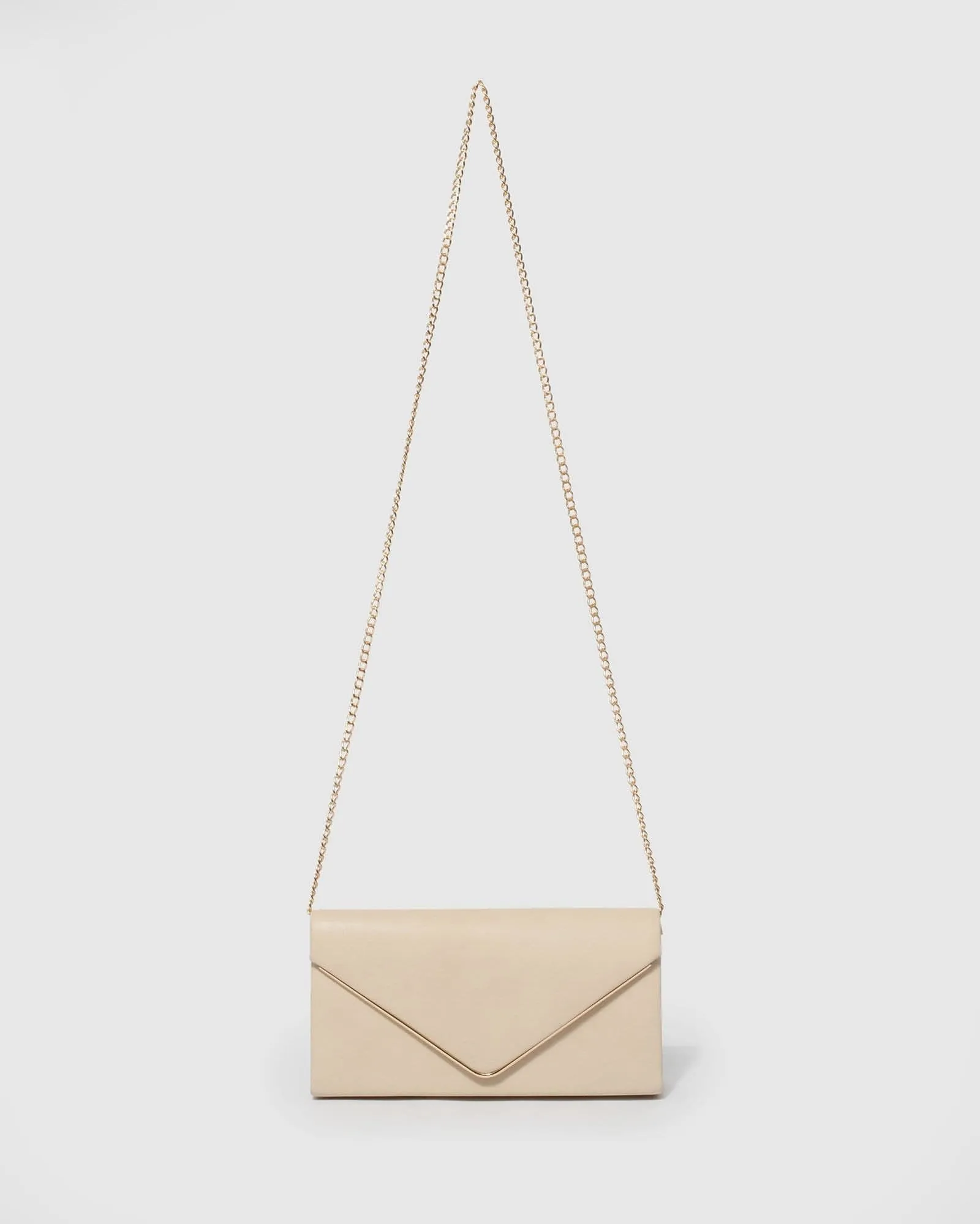 Ivory Sammie Clutch Bag