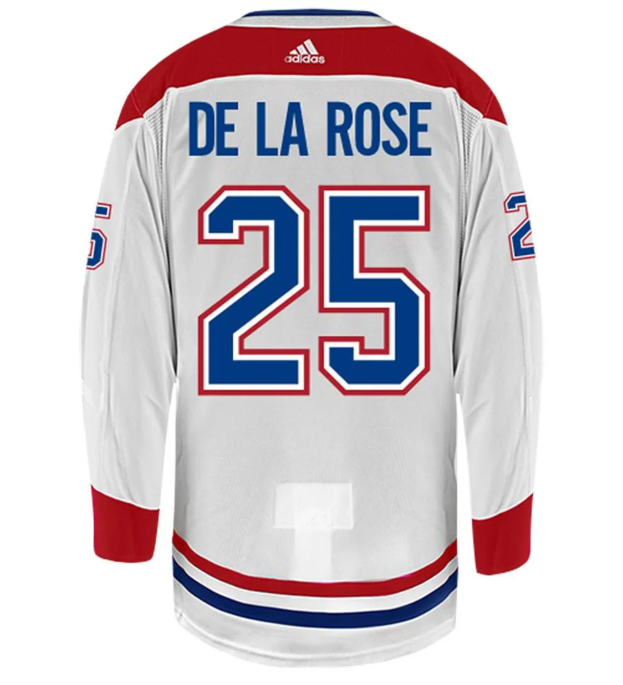 Jacob de la Rose Montreal Canadiens Adidas Authentic Away NHL Hockey Jersey     