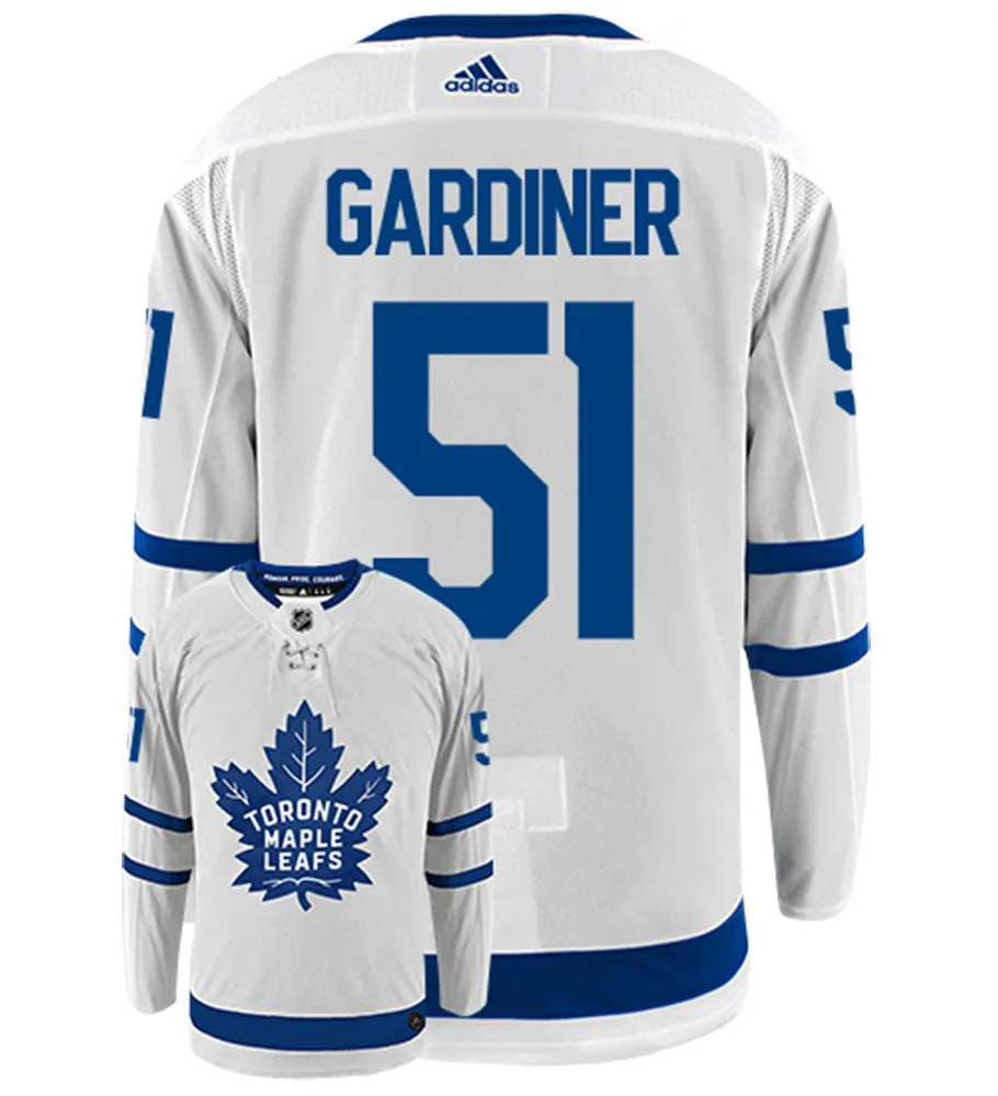 Jake Gardiner Toronto Maple Leafs Adidas Authentic Away NHL Hockey Jersey     