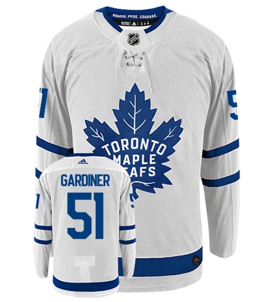 Jake Gardiner Toronto Maple Leafs Adidas Authentic Away NHL Hockey Jersey     