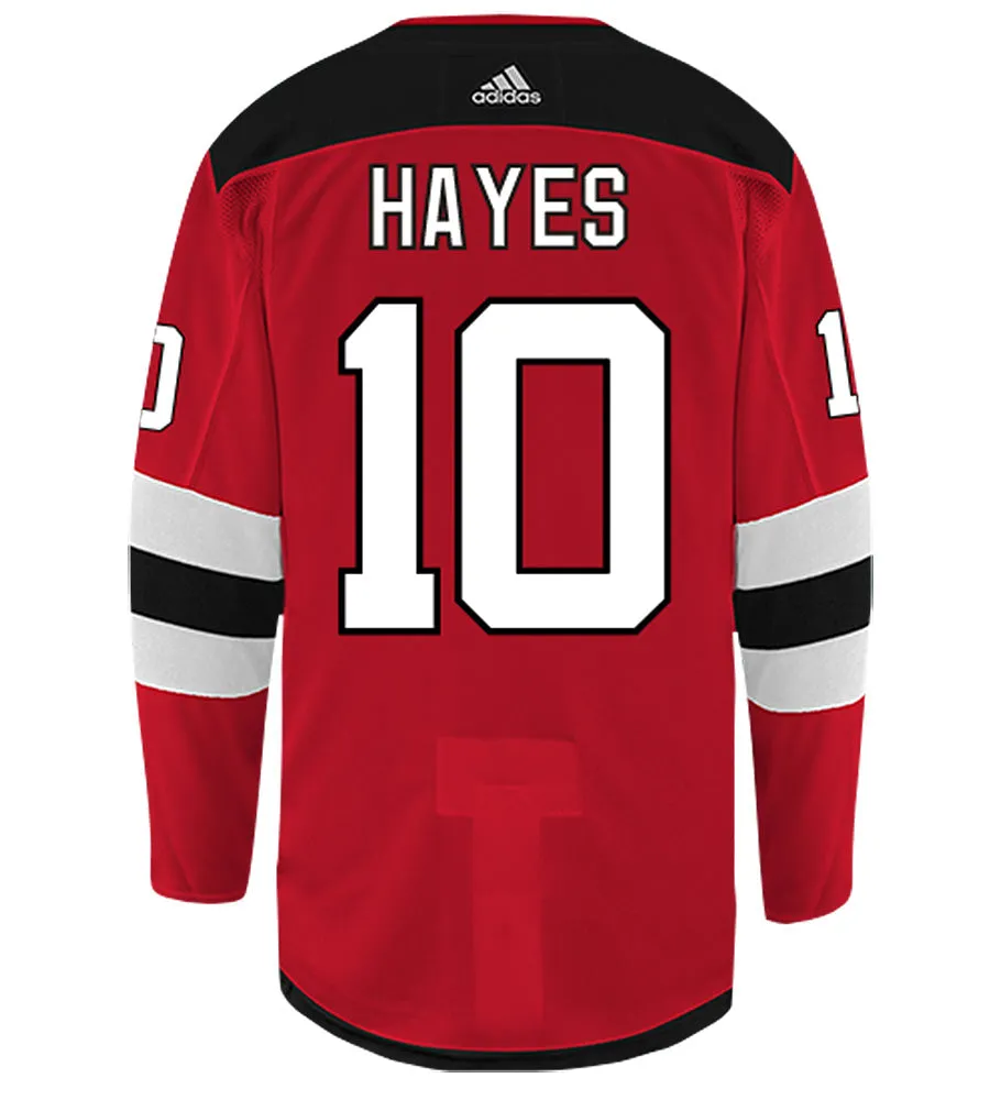 Jimmy Hayes New Jersey Devils Adidas Authentic Home NHL Hockey Jersey     