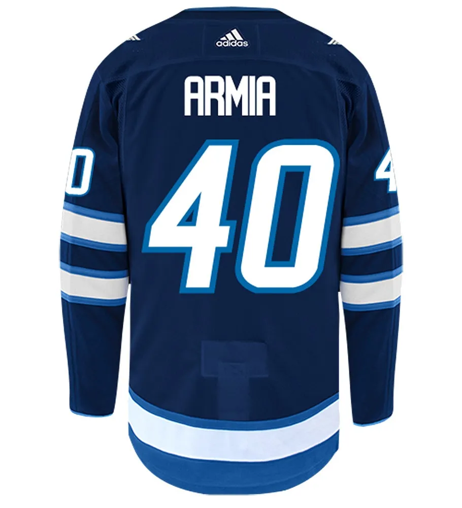 Joel Armia Winnipeg Jets Adidas Authentic Home NHL Hockey Jersey     