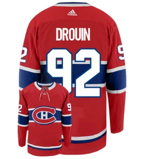 Jonathan Drouin Montreal Canadiens Adidas Authentic Home NHL Hockey Jersey     