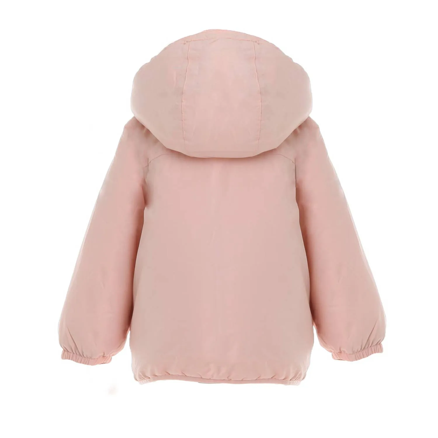 K-Way Light Pink Claudine Orsetto Jacket For Little Girl