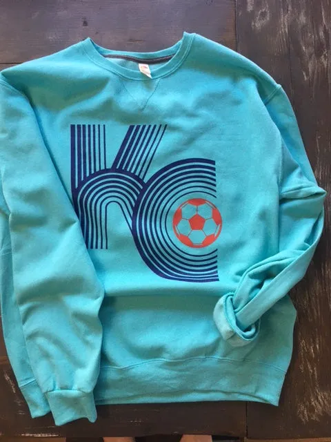 KC Fountains Lines Soccer Sweatshirt