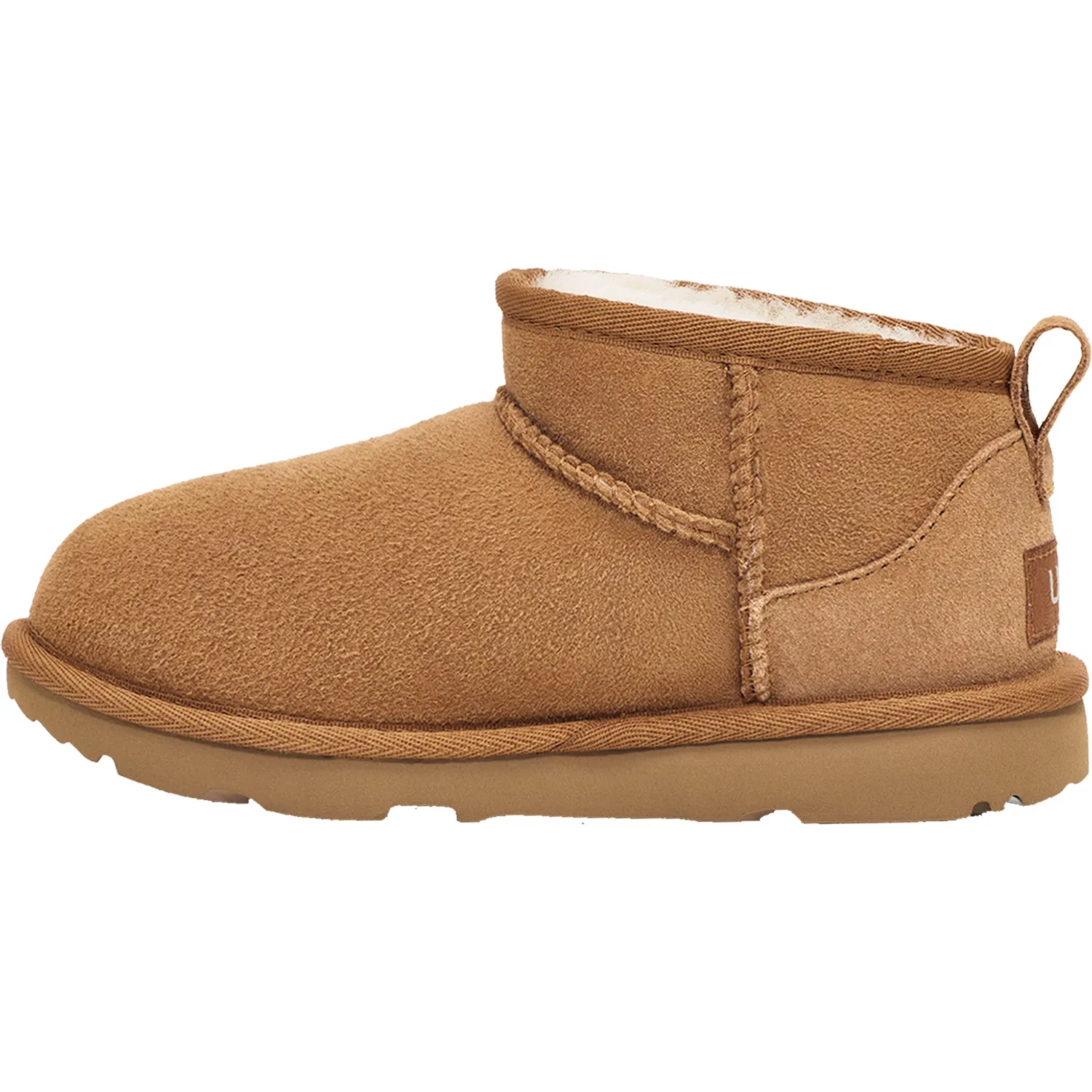 Kids' UGG Classic Ultra Mini Chestnut Sheepskin