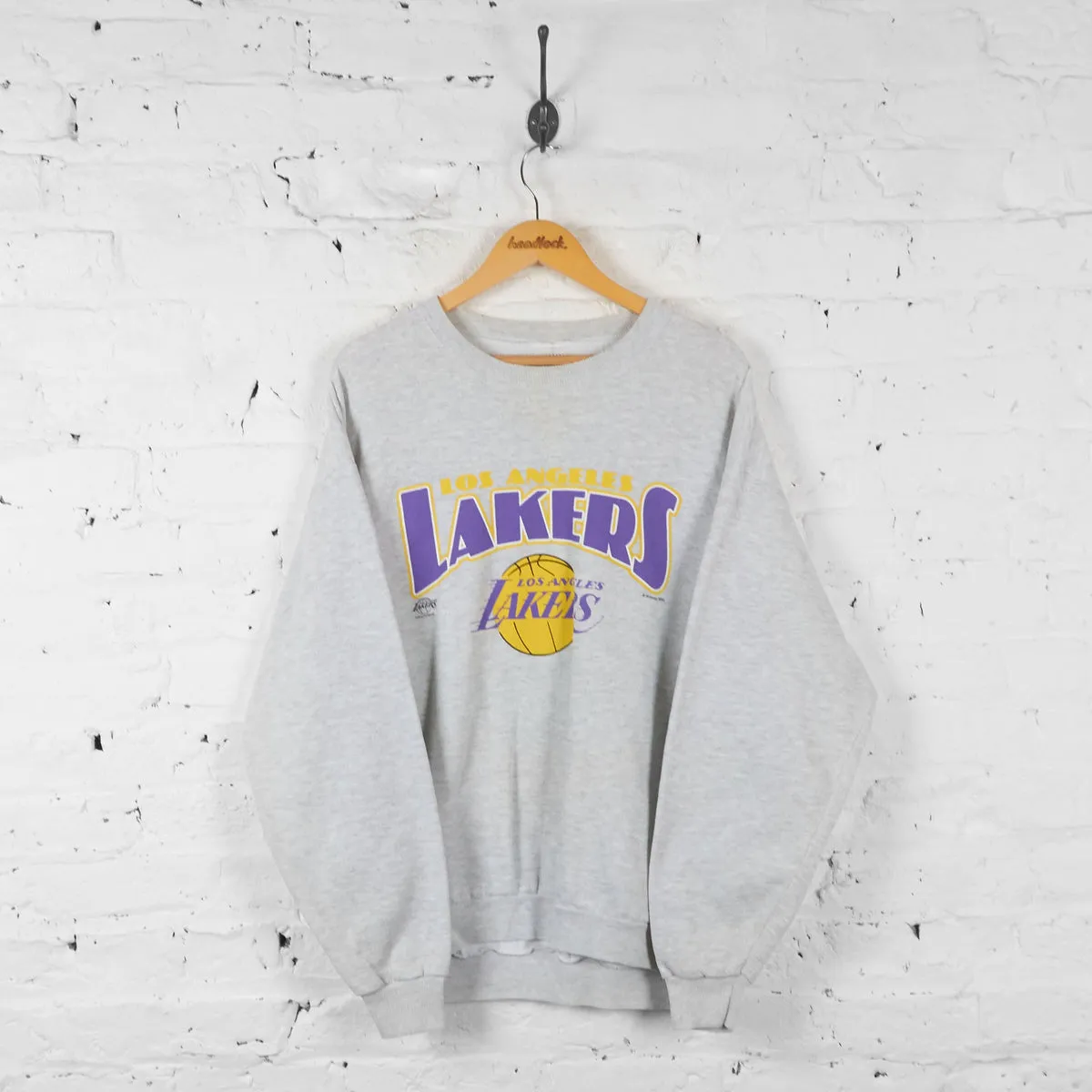 LA Lakers Basketball Sweatshirt - Grey - XL