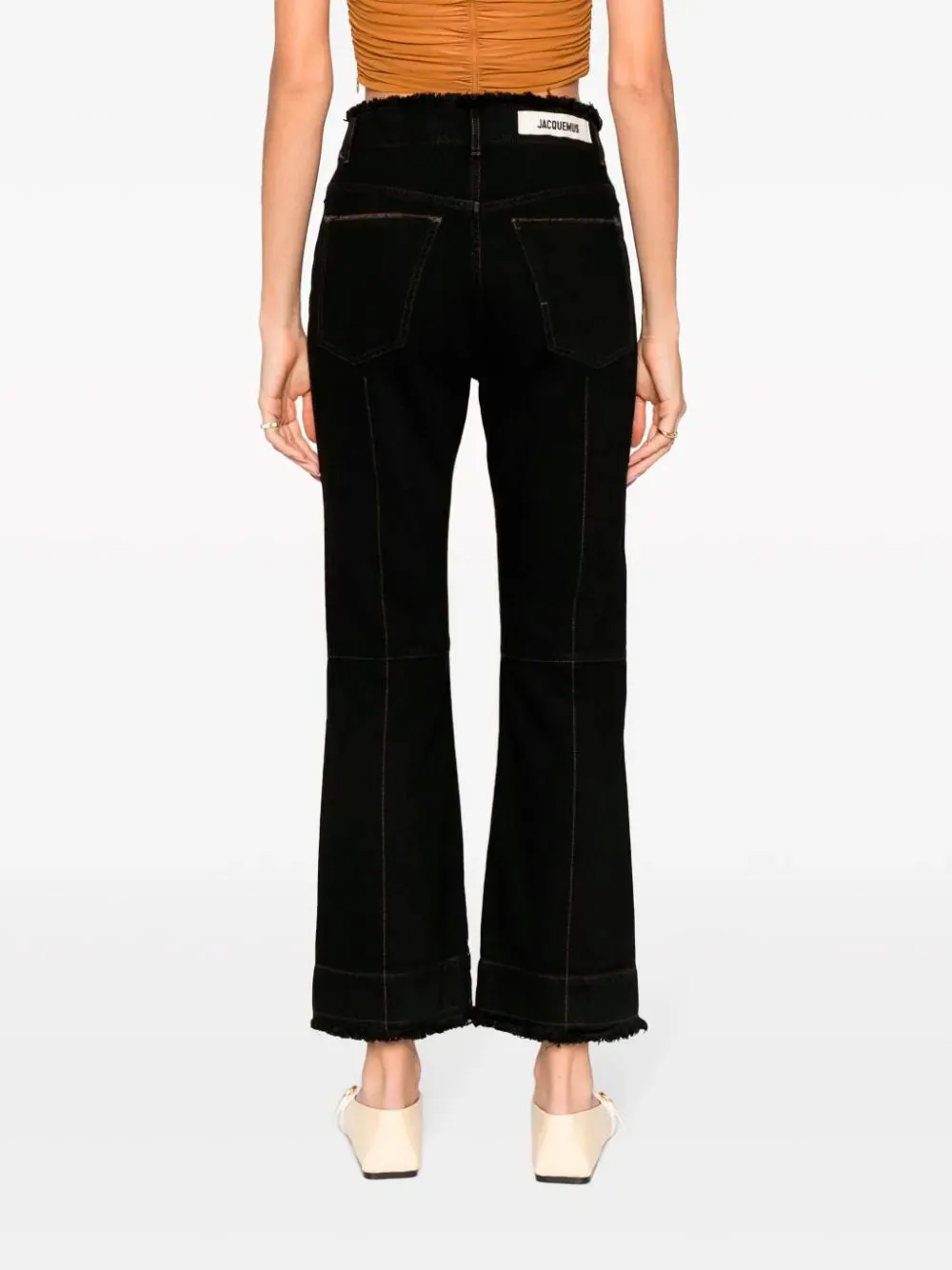 Le de Nimes Linon court cropped jeans