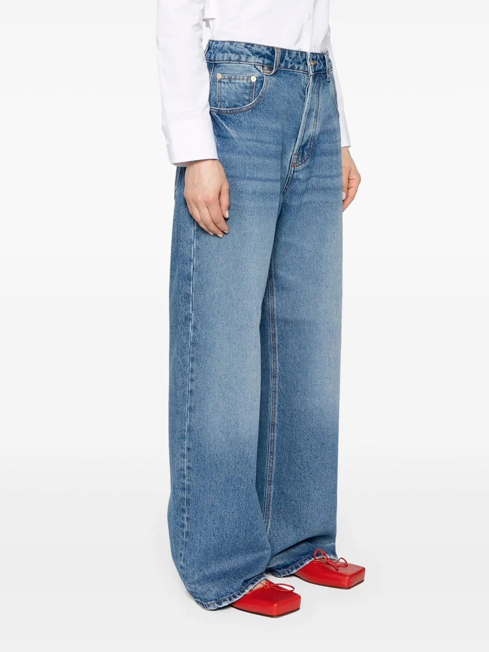 Le de-Nmes large jeans