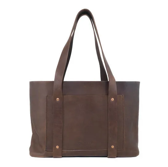 Leather Hideout Tote - Available in Multiple Colors