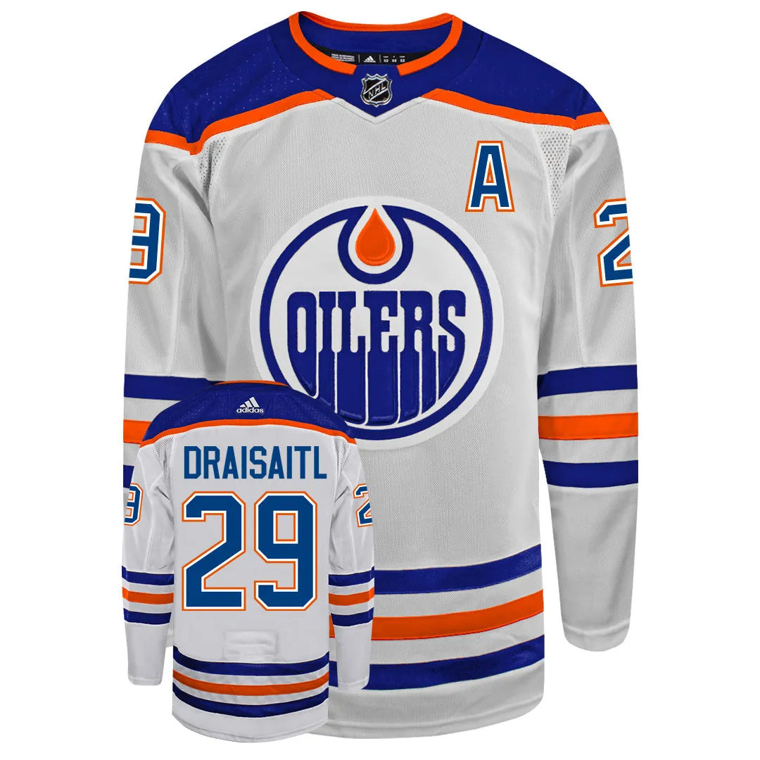 Leon Draisaitl Edmonton Oilers 2022 Adidas Primegreen Authentic NHL Hockey Jersey     