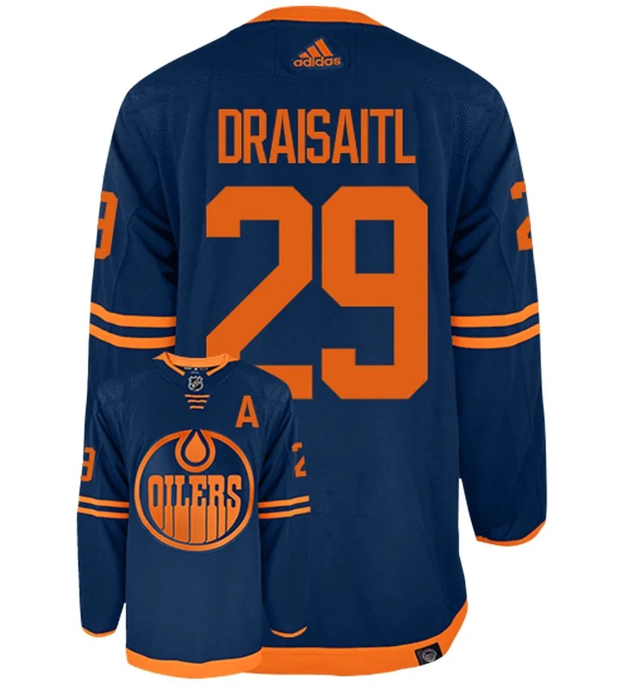 Leon Draisaitl Edmonton Oilers 2022 Adidas Primegreen Authentic NHL Hockey Jersey     