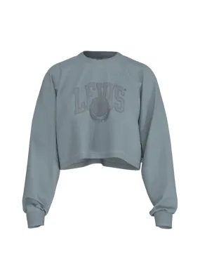 Levi's - GR Crop LS Football Tee - Applique Varsity Logo Gd Arona