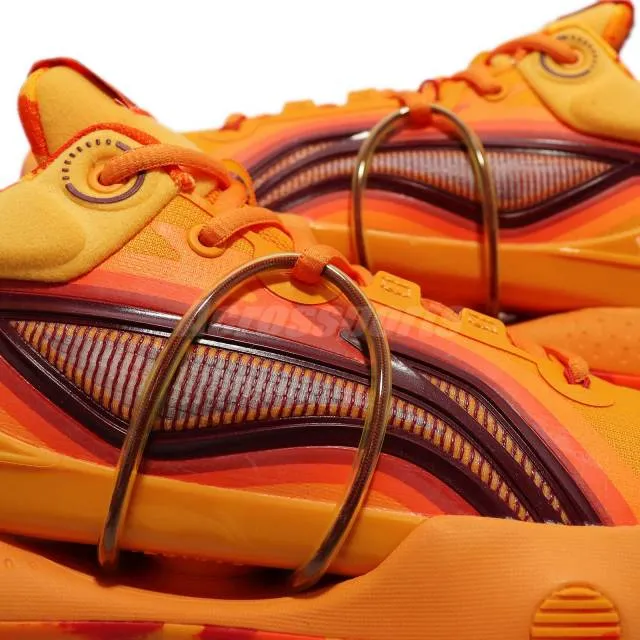 Li ning speed viii premium 8 radiant yellow orange men basketball shoe abar071-6