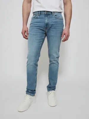 Light Wash Denim Skinny Fit Jeans | Men | George at ASDA