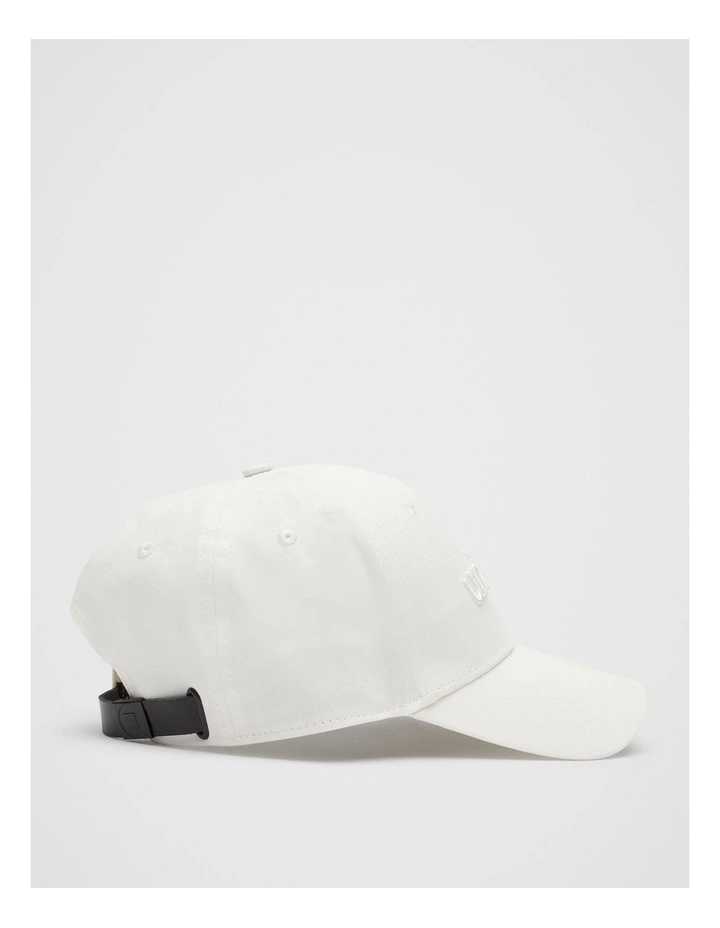 Logo Baseball Cap in White