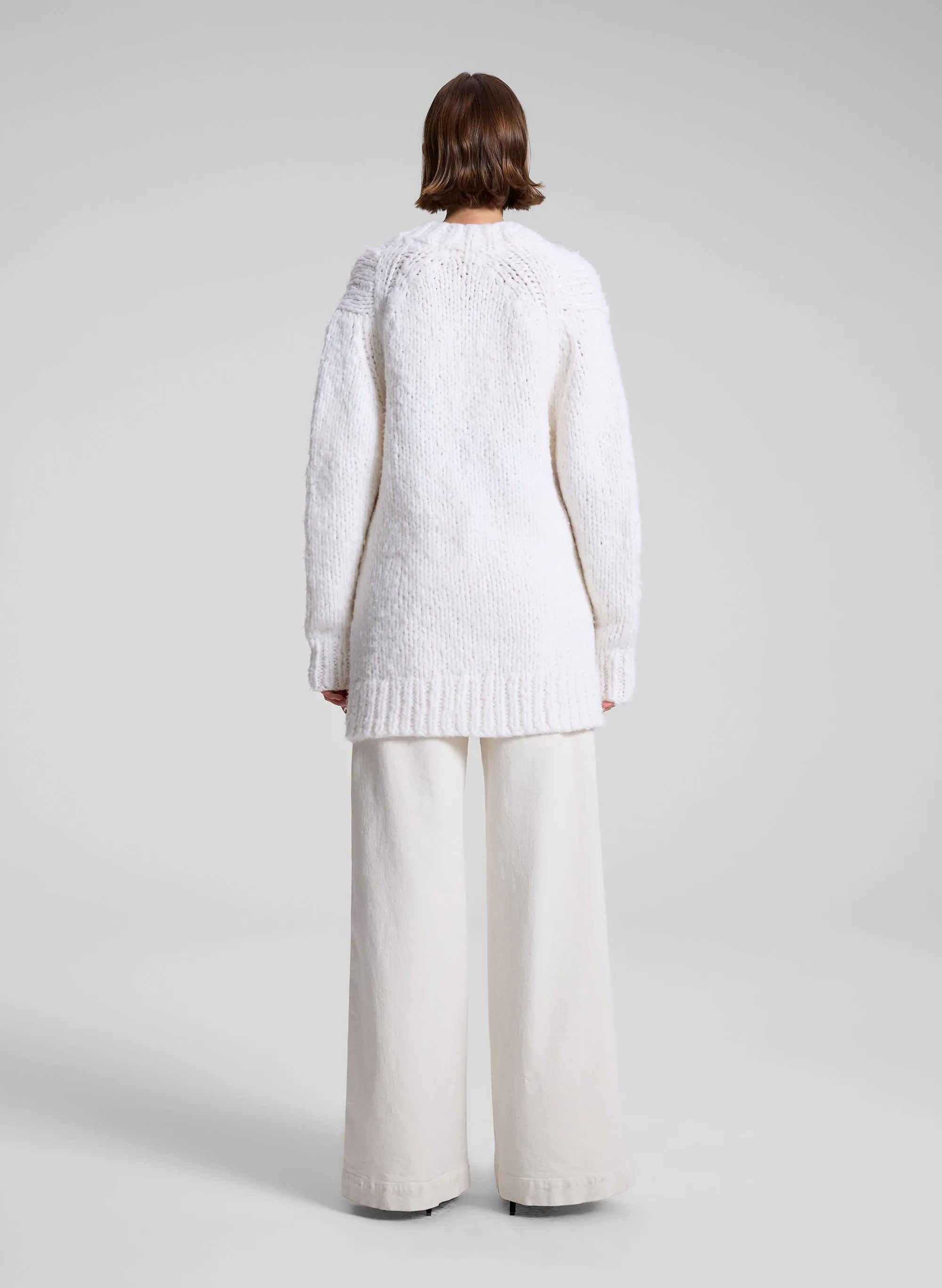 Lou Cashmere Silk Oversized Cardigan