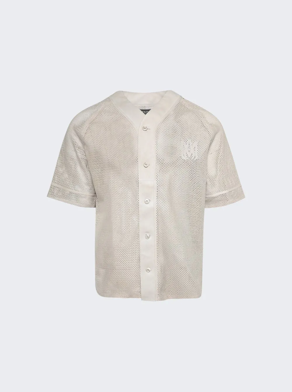 MA PERFORATED BASEBALL SHIRT