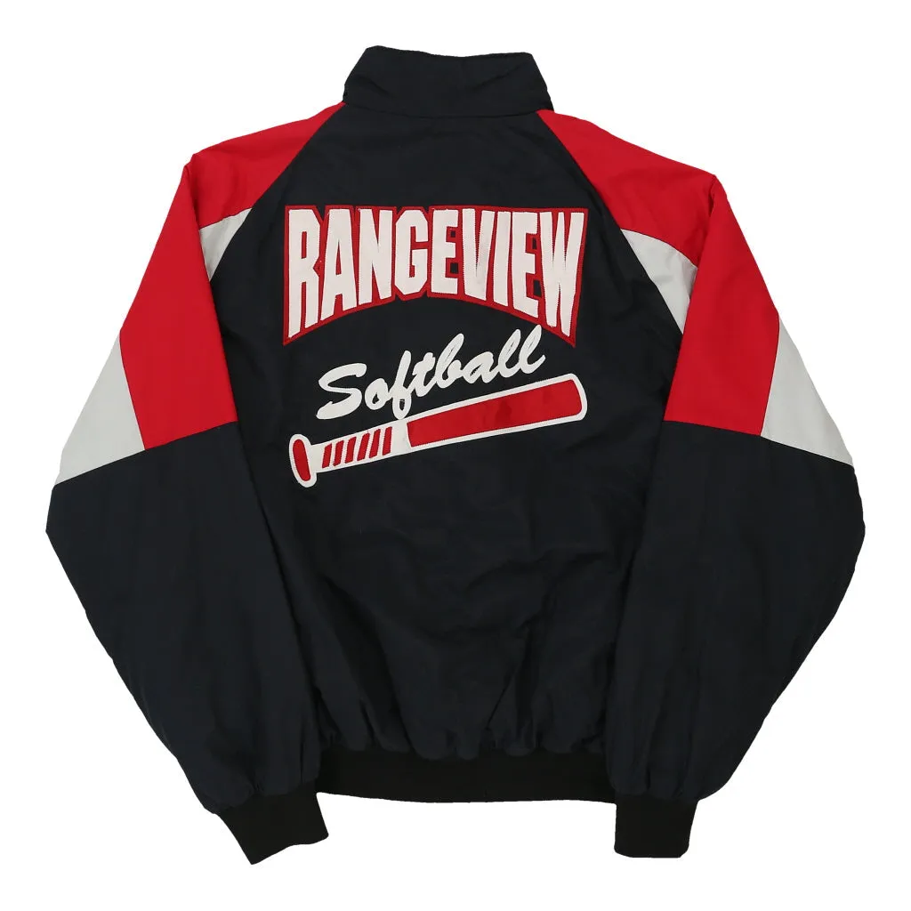 Made in USA. Rangeview Softball Holloway Jacket - XL Navy Nylon