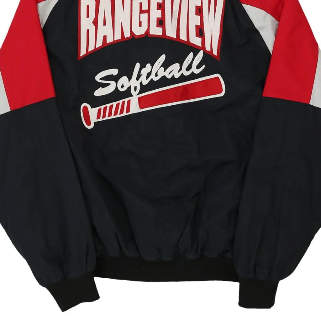 Made in USA. Rangeview Softball Holloway Jacket - XL Navy Nylon