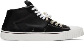 Maison Margiela Black New Evolution Mid Sneakers