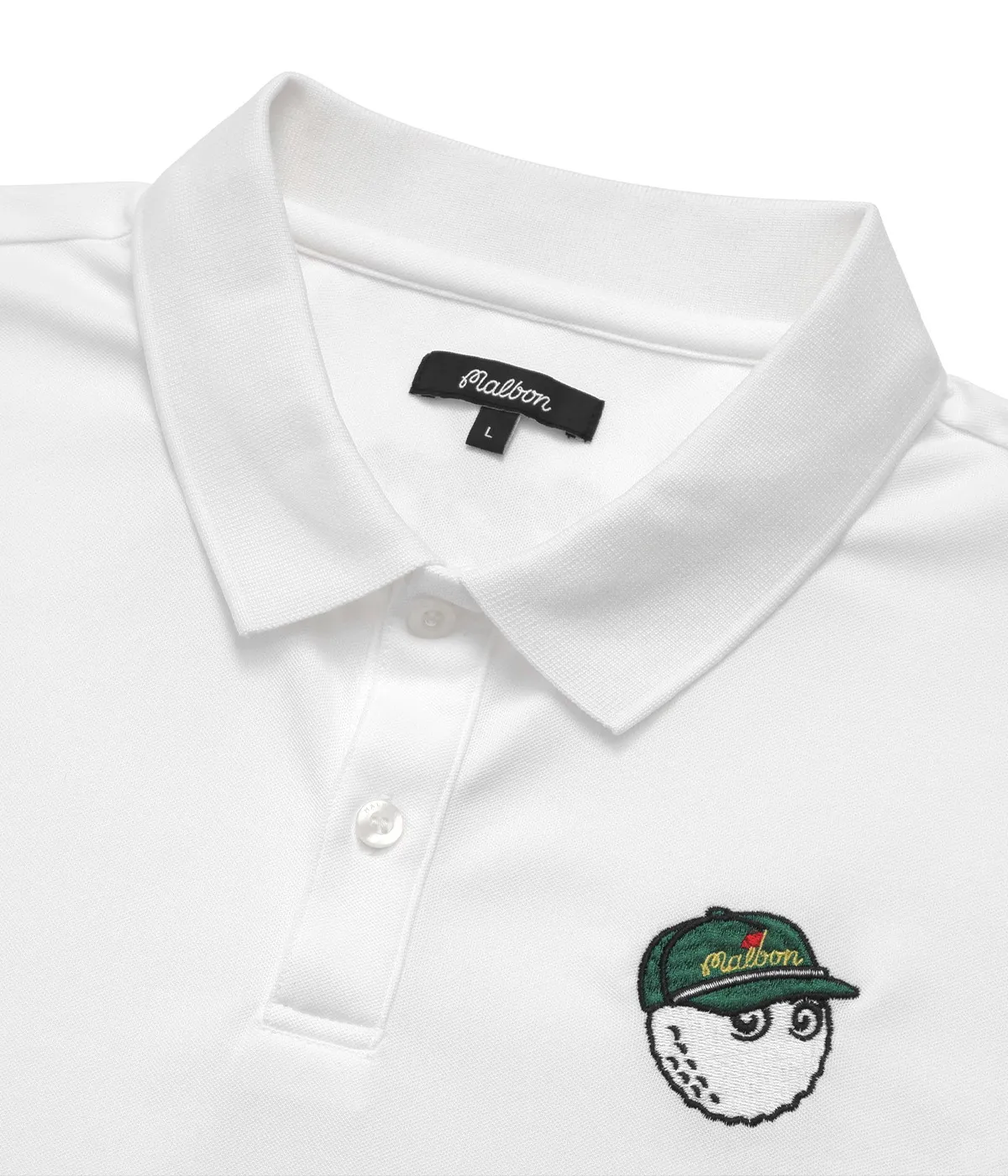 Malbon Golf  Polo Pimento Performance Pique