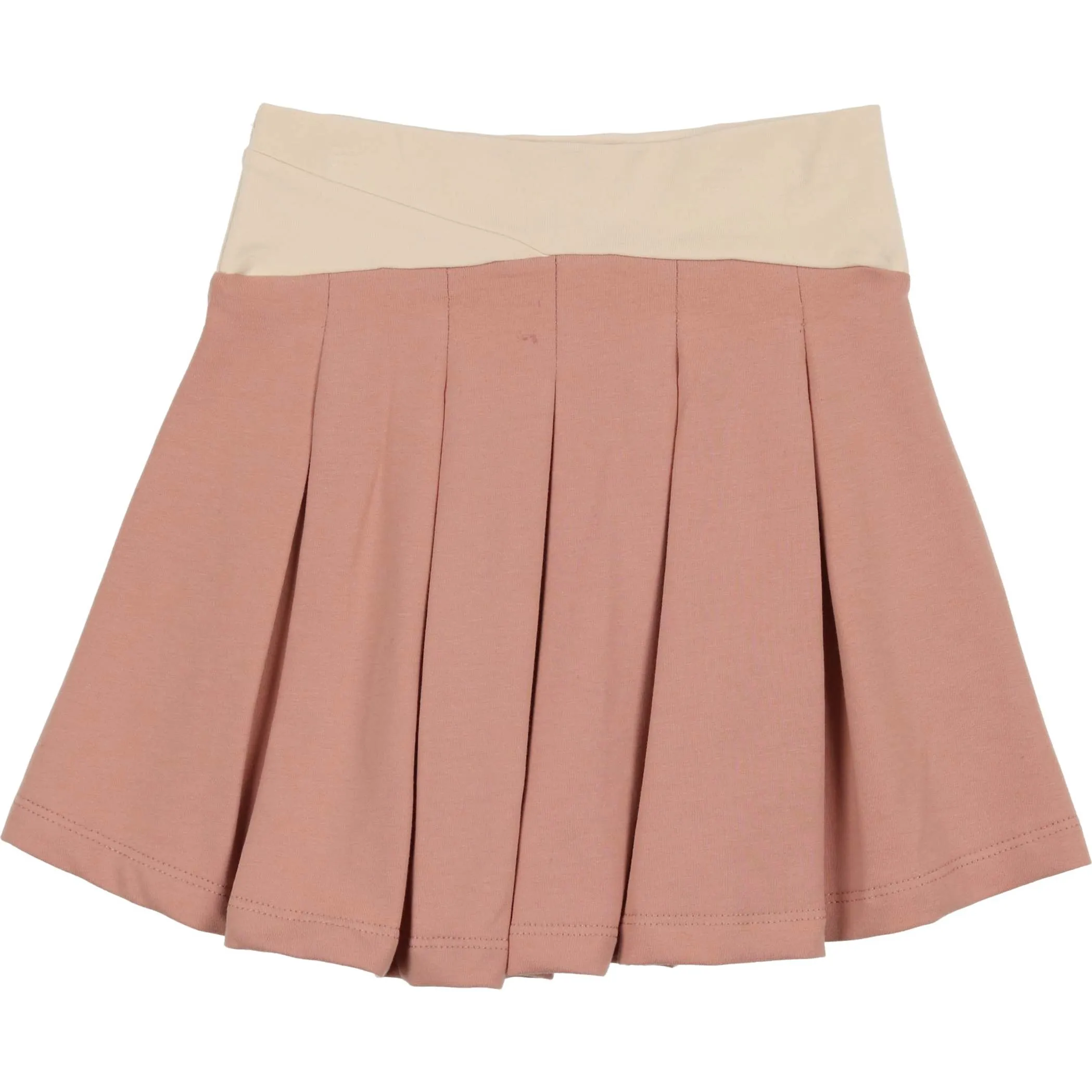 Maniere Tennis Club Pleated Short Skirt, Mauve