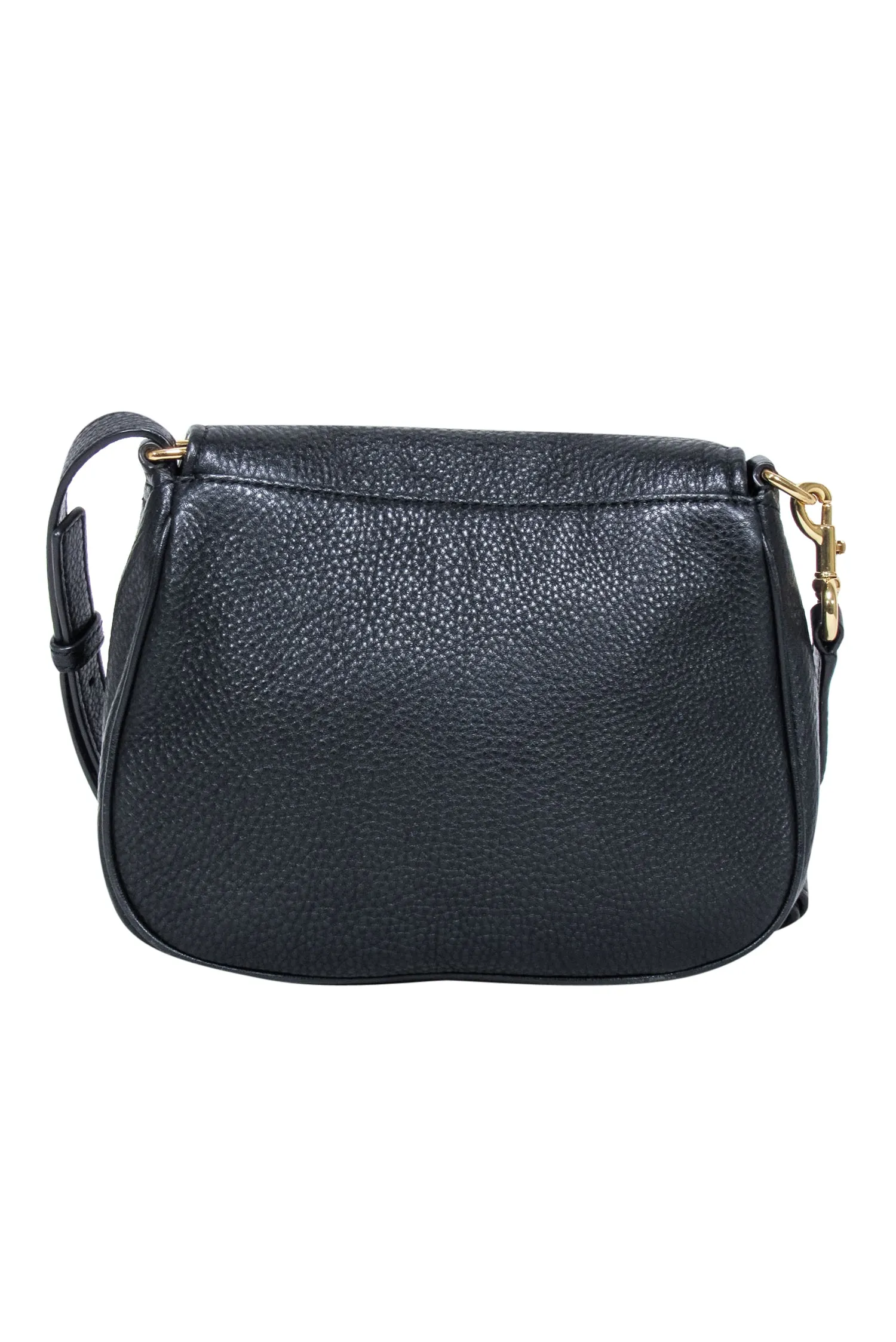 Marc Jacobs - Black Pebbled Leather Crossbody Bag