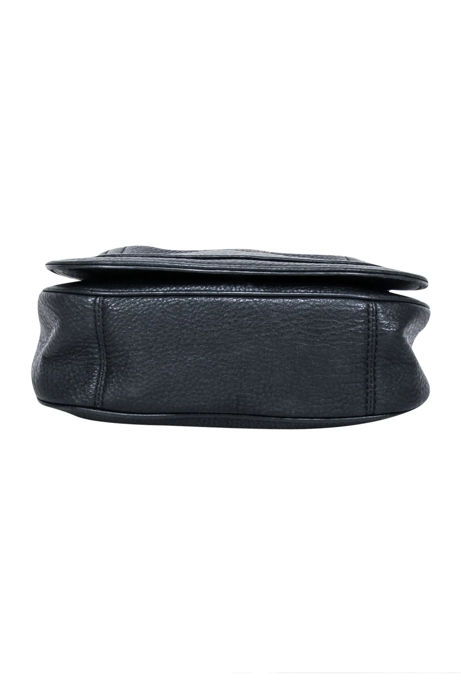 Marc Jacobs - Black Pebbled Leather Crossbody Bag