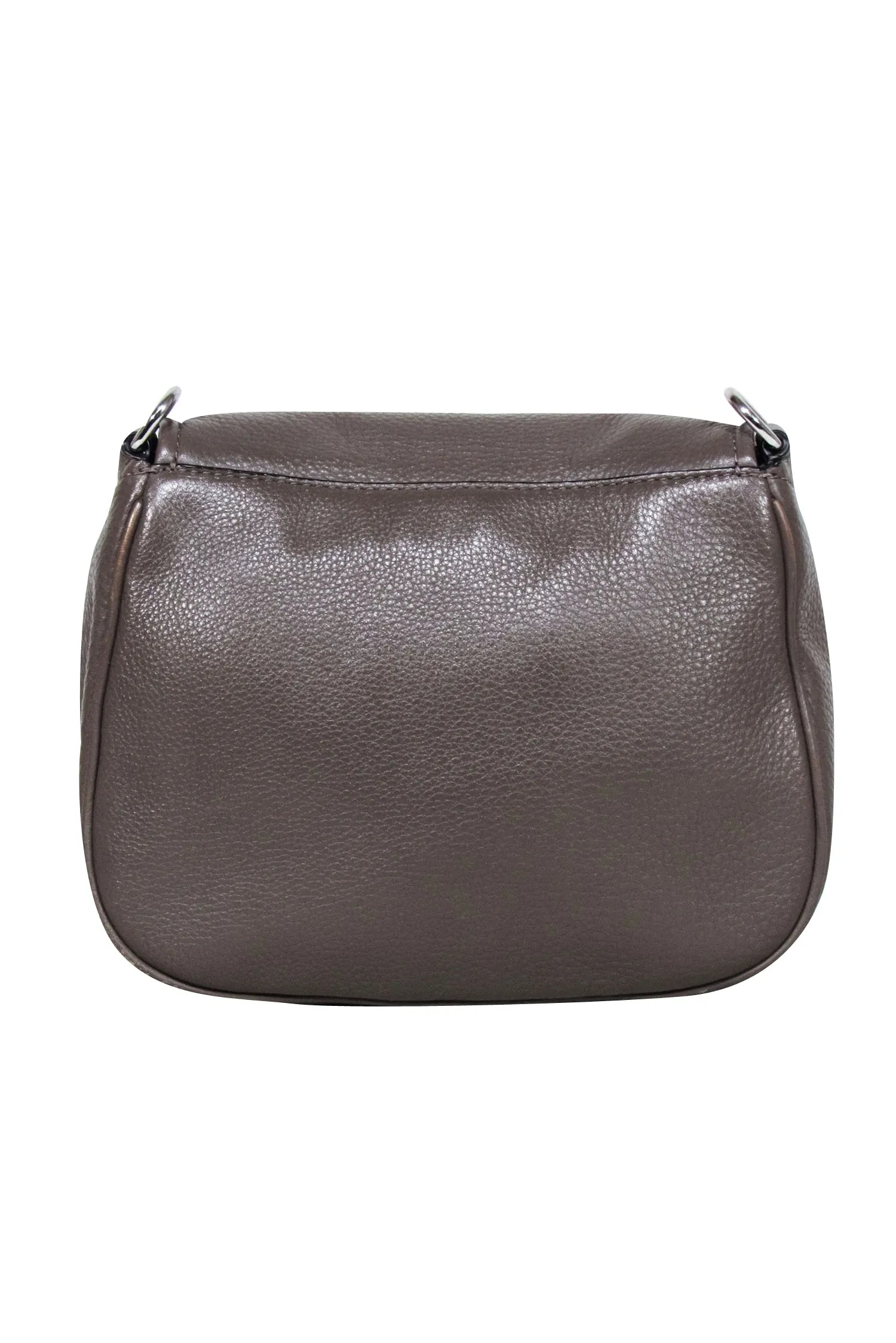 Marc Jacobs - Taupe Pebbled Leather Crossbody Bag