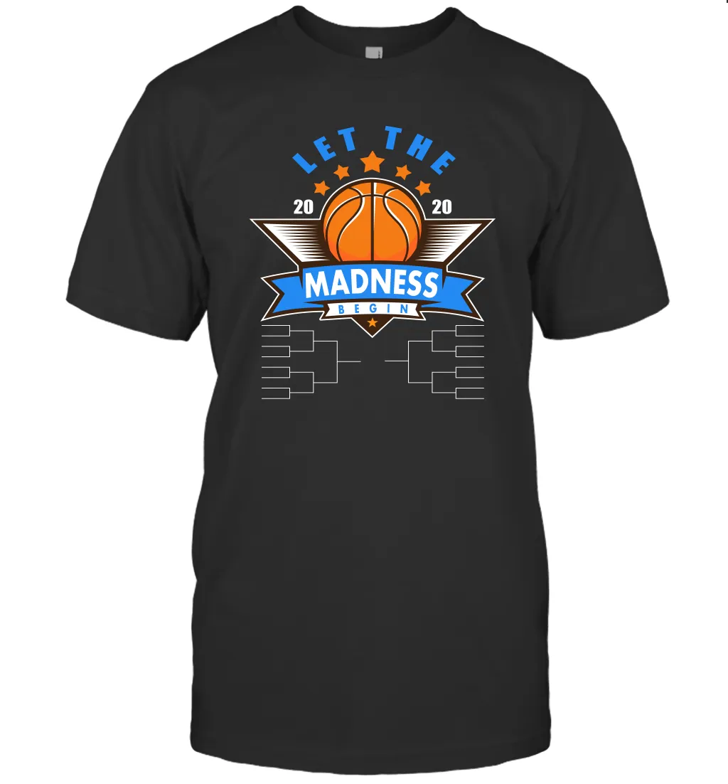 March College Basketball Let the Madness Begin Coronacation T-Shirt