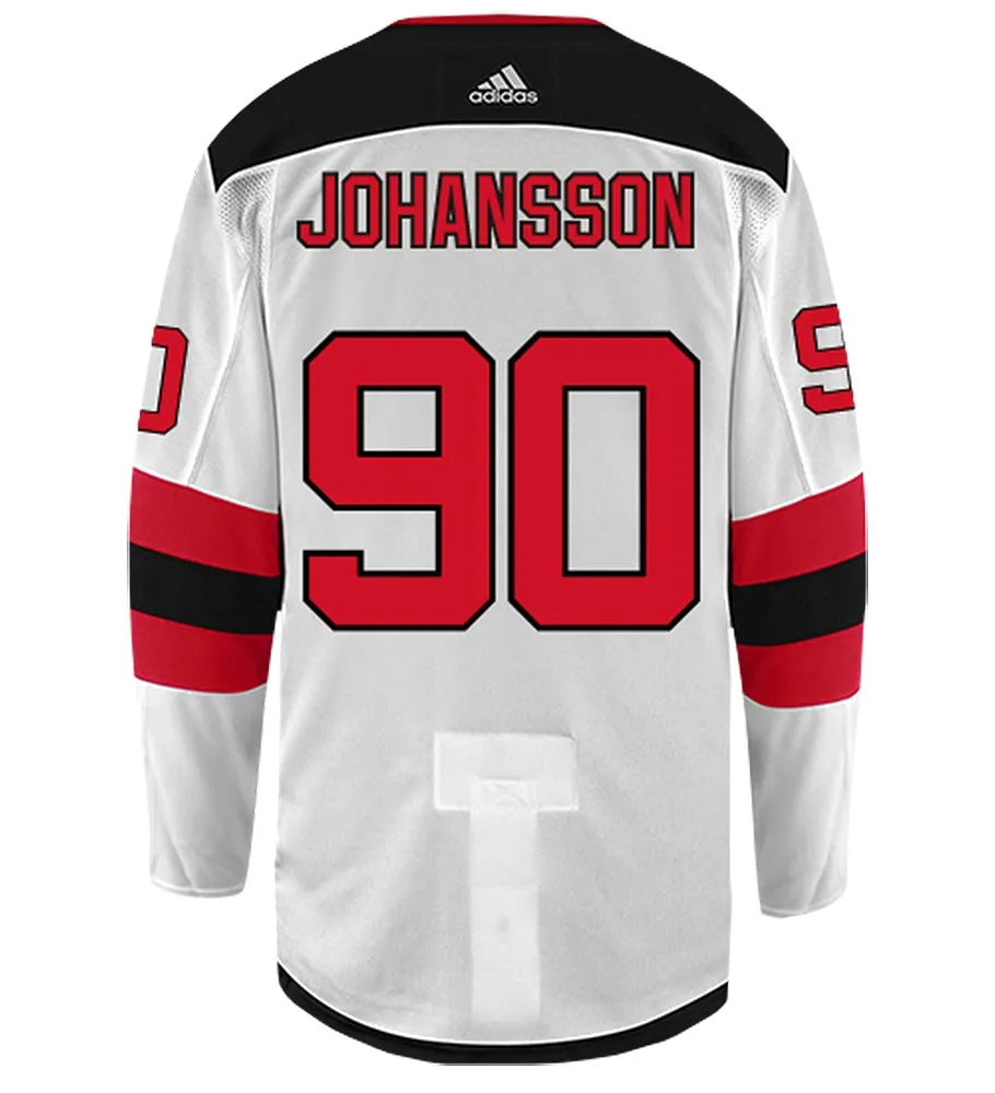 Marcus Johansson New Jersey Devils Adidas Authentic Away NHL Hockey Jersey     