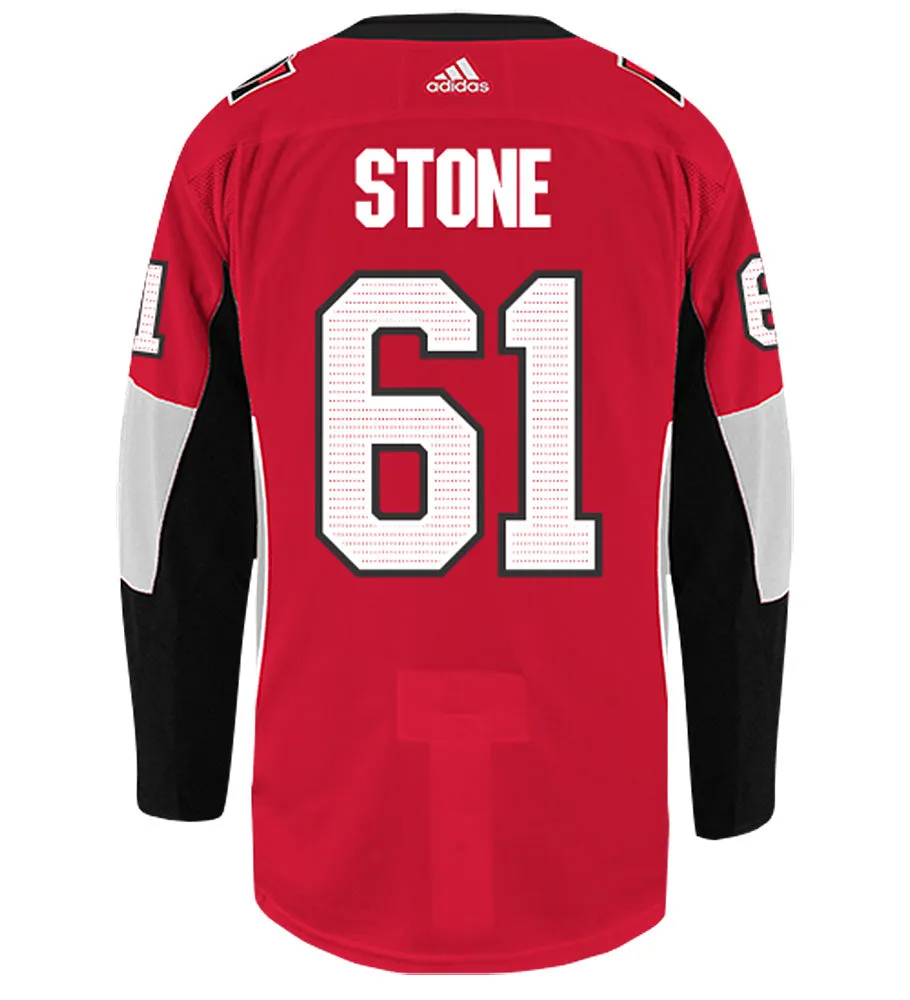 Mark Stone Ottawa Senators Adidas Authentic Home NHL Hockey Jersey     