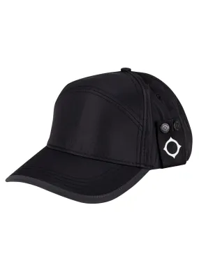 MA.STRUM ID Icon Baseball Cap - Jet Black