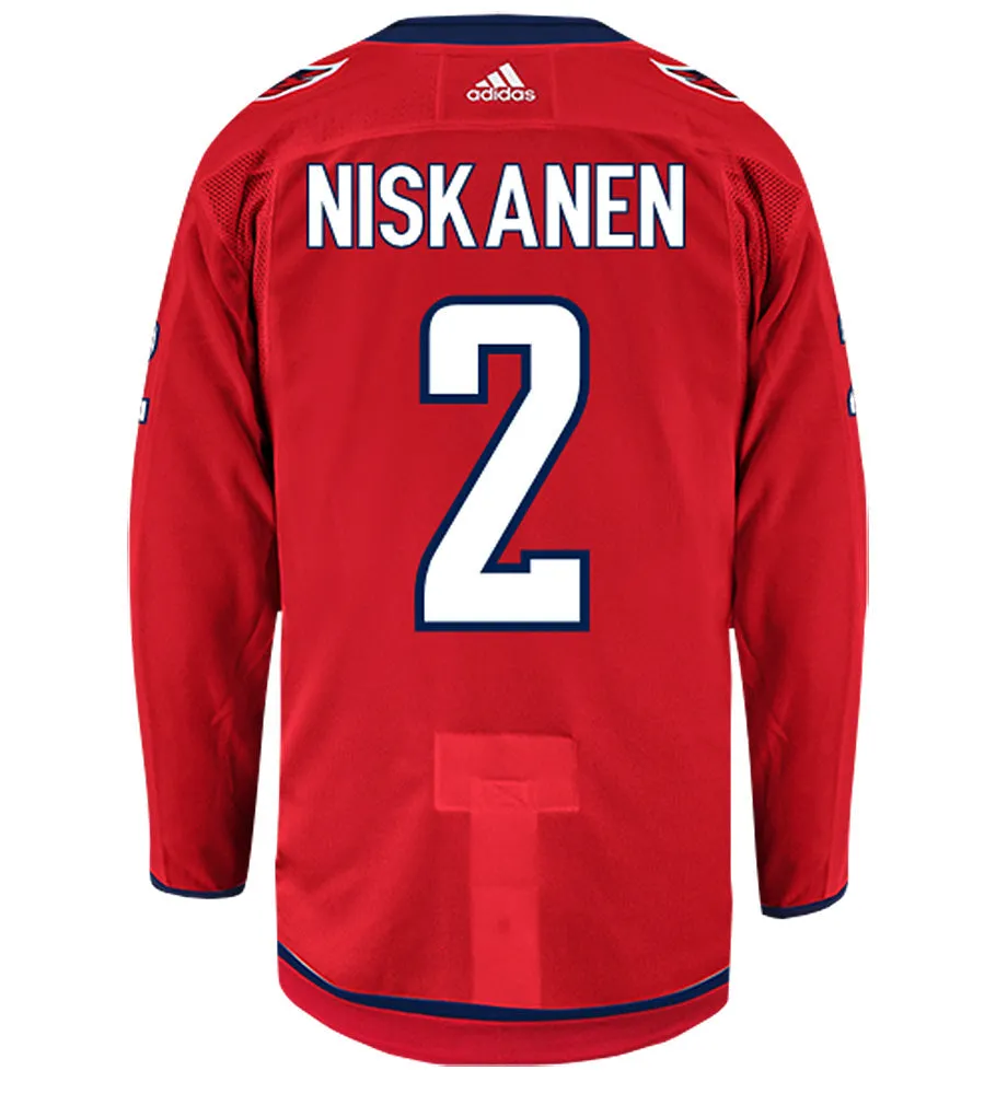 Matt Niskanen Washington Capitals Adidas Authentic Home NHL Hockey Jersey     