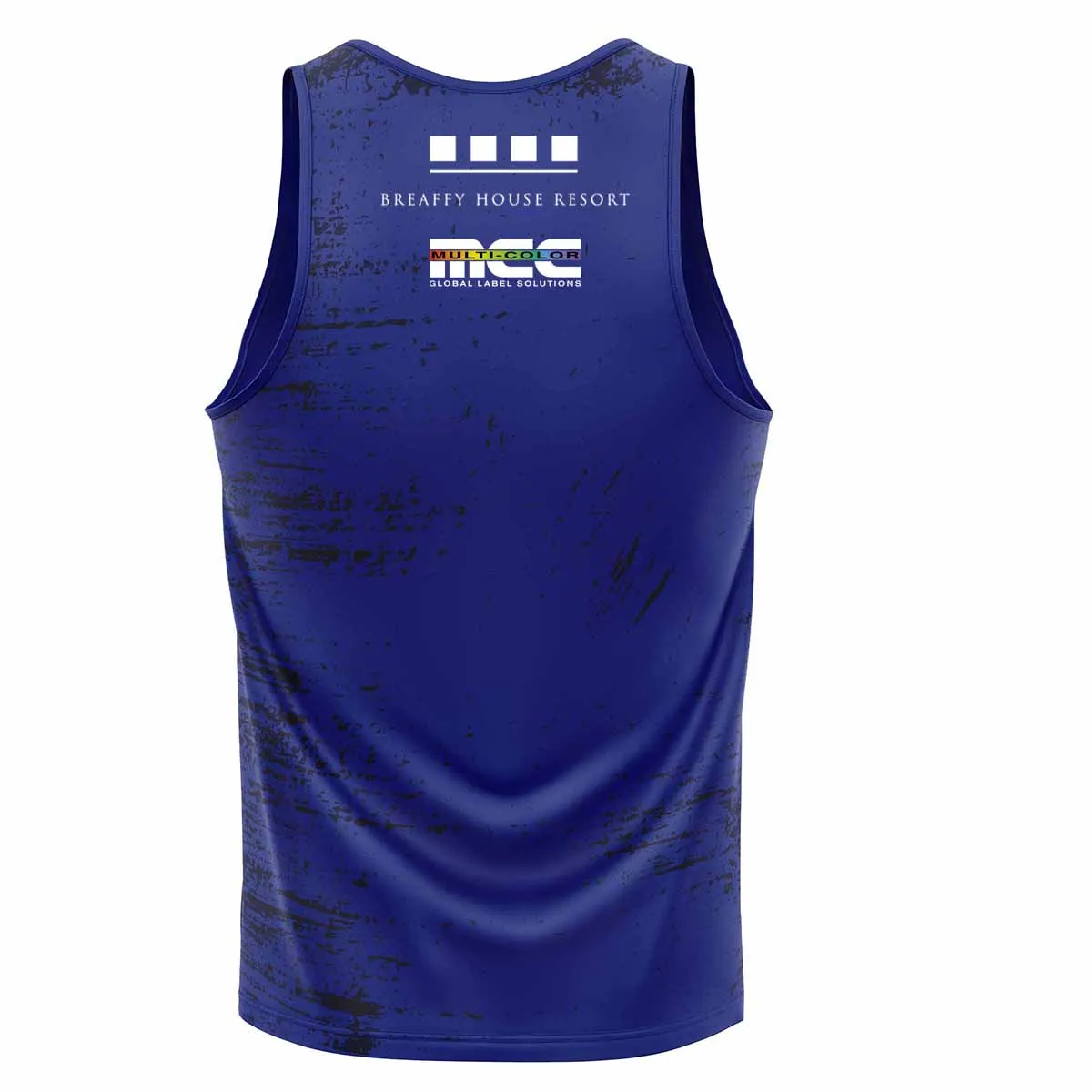 Mc Keever Breaffy GAA Official Training Vest - Adult - Royal/White