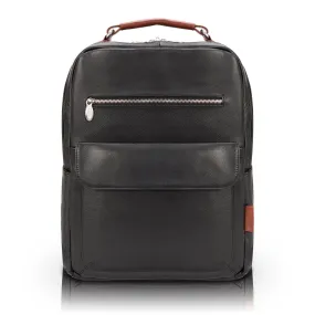 McKlein USA McKlein USA Logan 17 Leather Two-Tone Dual-Compartment Laptop & Tablet Backpack