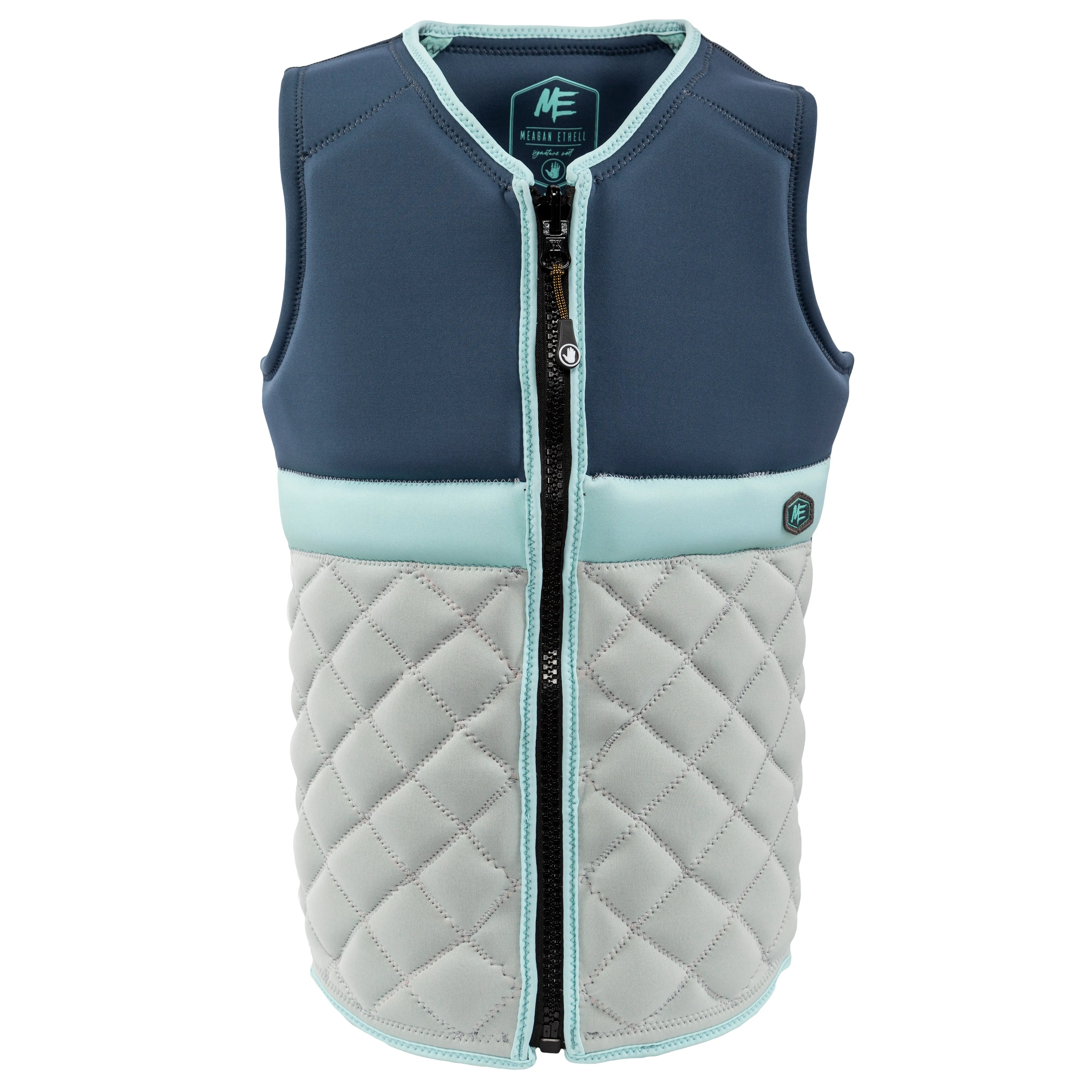 Meagan Ethell - Non-USCGA Comp Vest - Navy/Grey