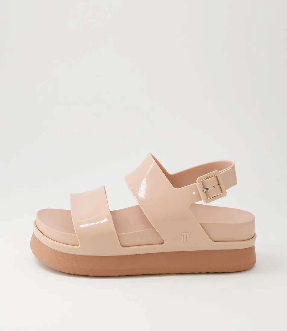 MELISSA Cosmic Sandal Beige Brown Pvc Sandals